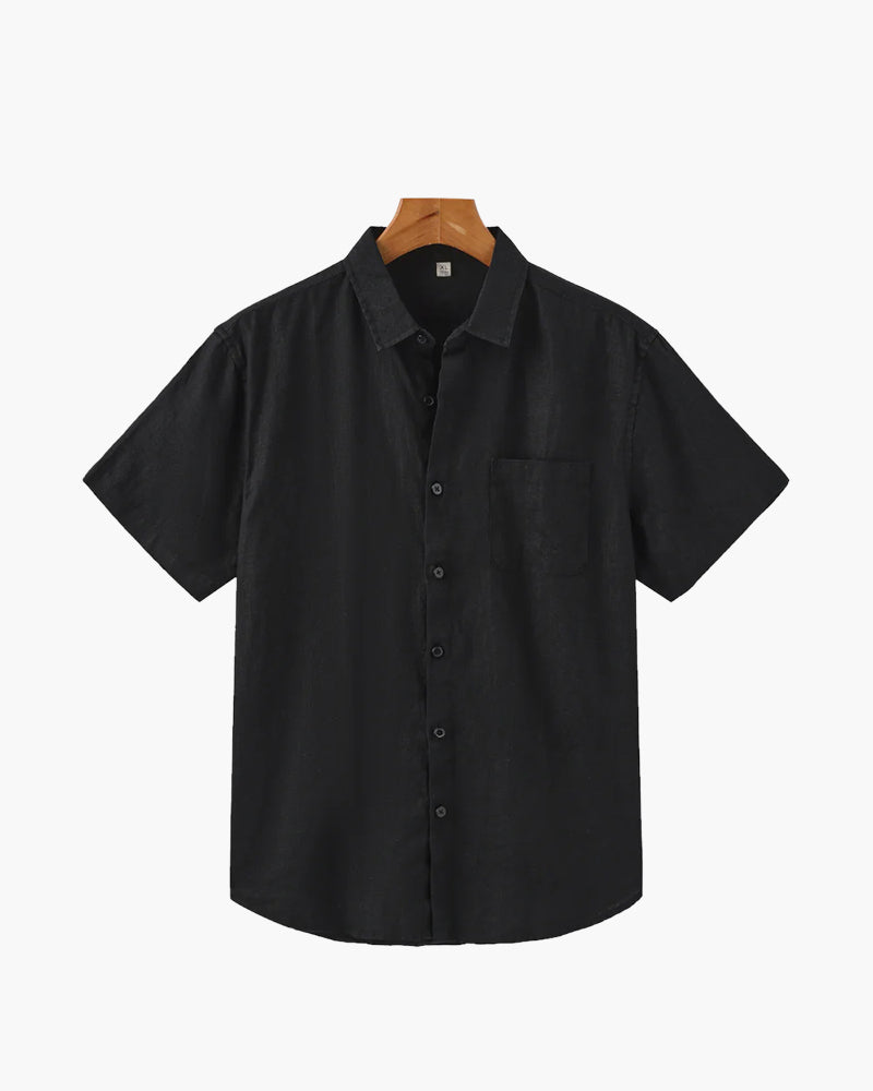 Cape Town - Linen Shirt (Shortsleeve) | Bellmont Society