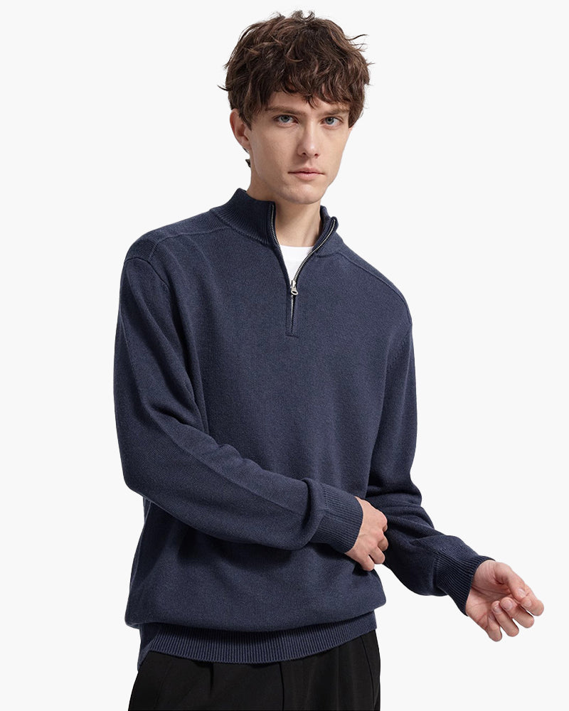 100% Merino Wool Zip Up | Bellmont Society