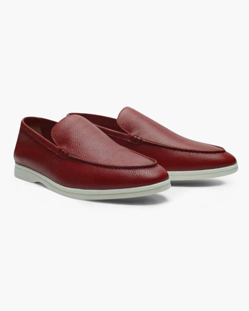 Cowhide Leather Loafers | Bellmont Society
