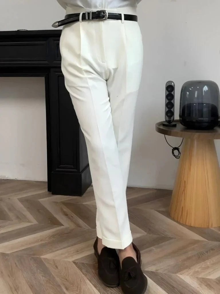 Hollywood Classic Trousers (Belt Included) — Avelmontis