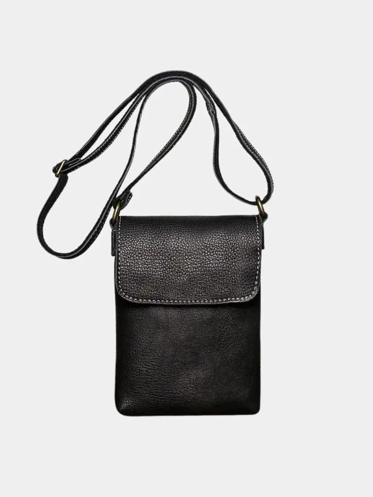 Men's Mini Leather Shoulder Bag — Avelmontis