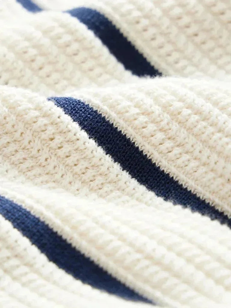 Atlantic Frame Knit Polo | Bellmont Society
