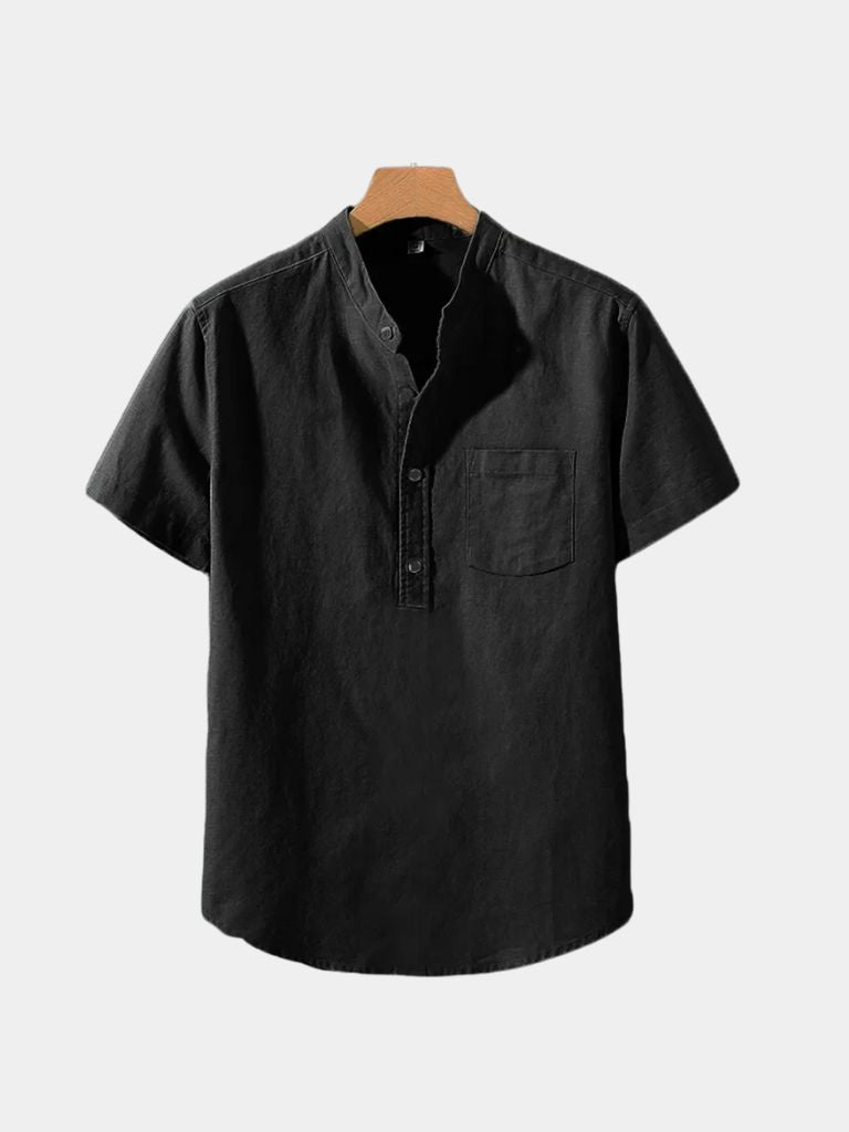 White Wellspring Linen T-Shirt - Montierri