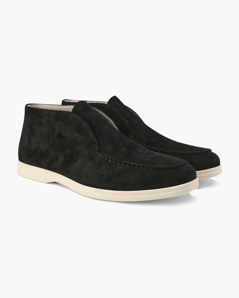 High Suede Loafers — Avelmontis