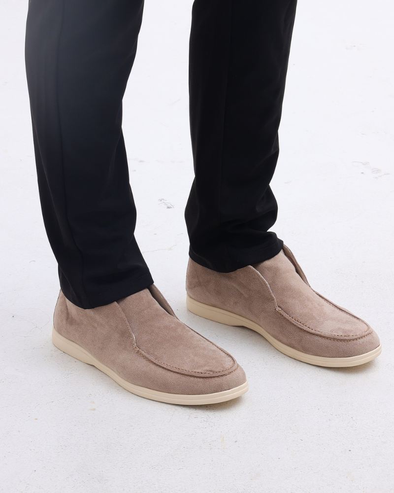 High Suede Loafers — Avelmontis