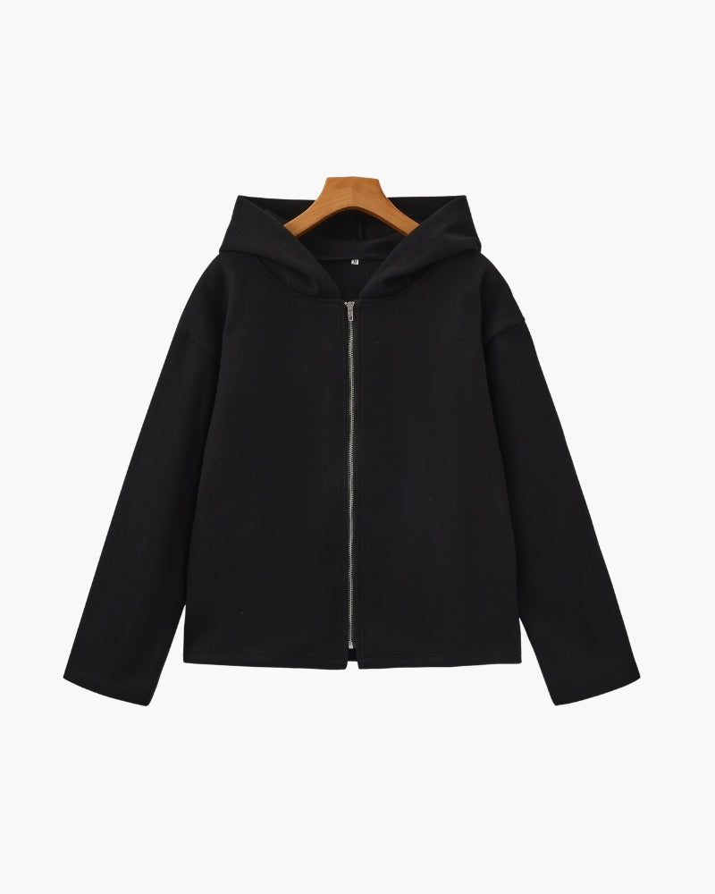 Marlow Wool Zip Coat — Avelmontis