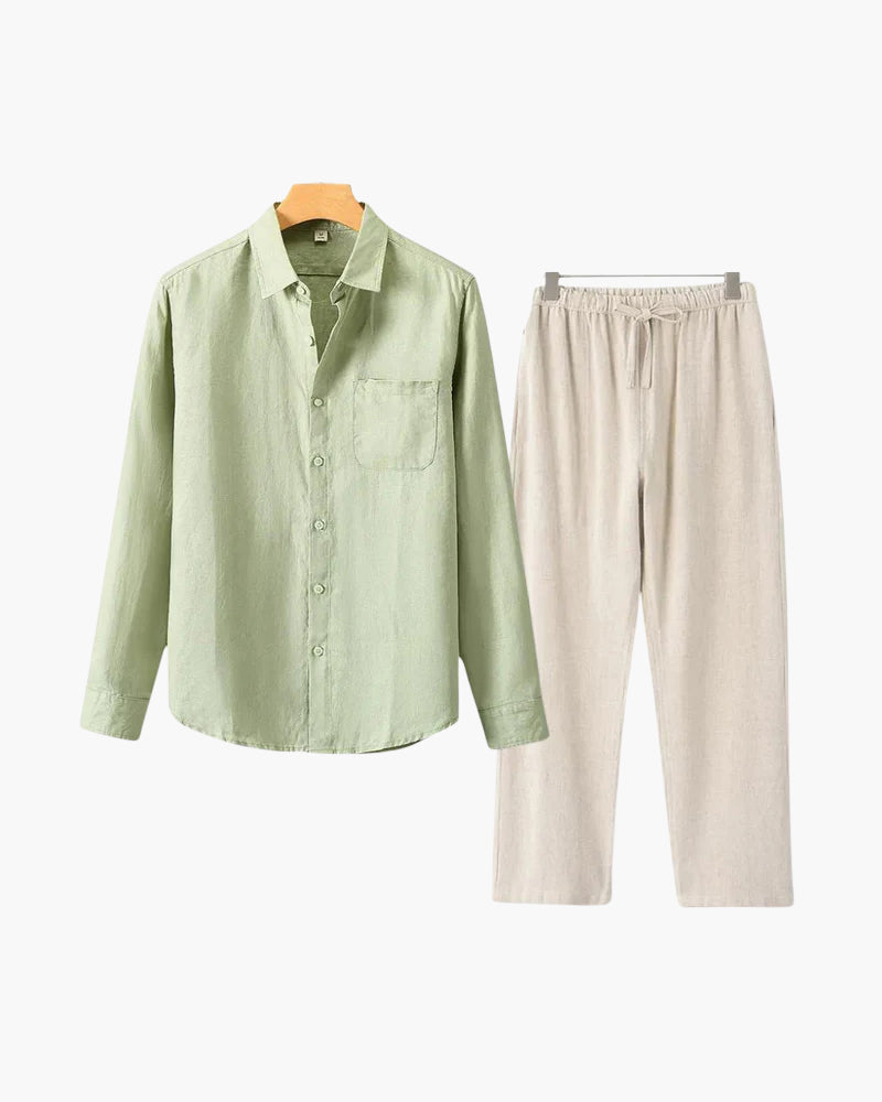 Linen Combo (Longsleeve) - Montierri
