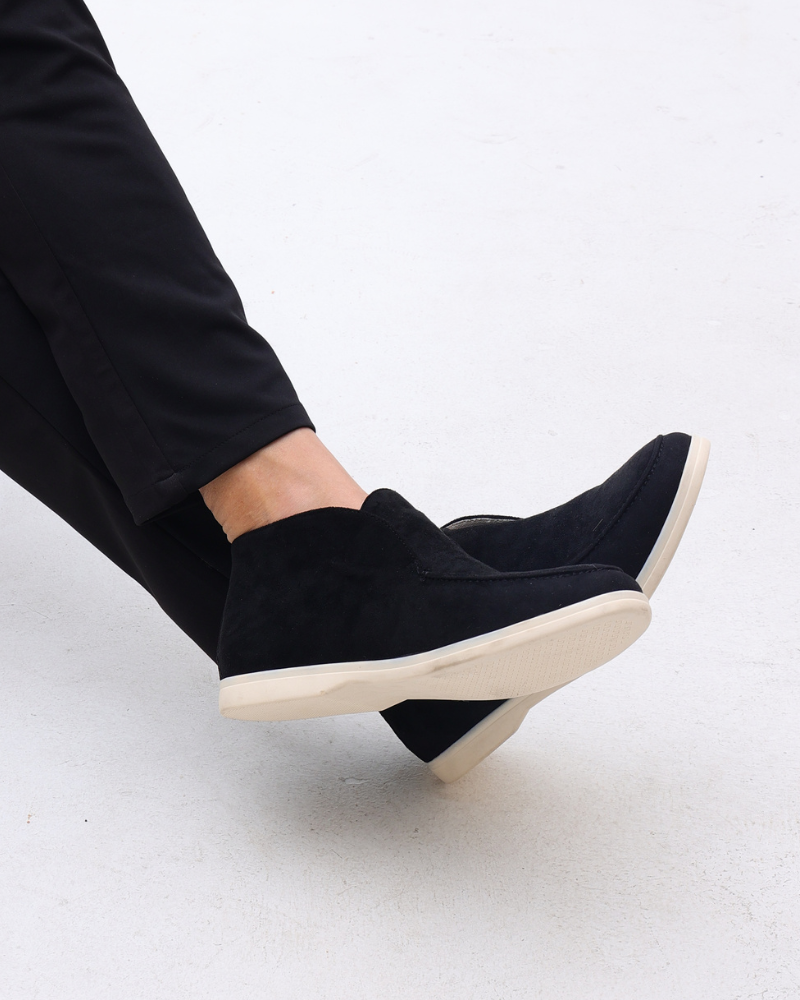 High Suede Loafers — Avelmontis