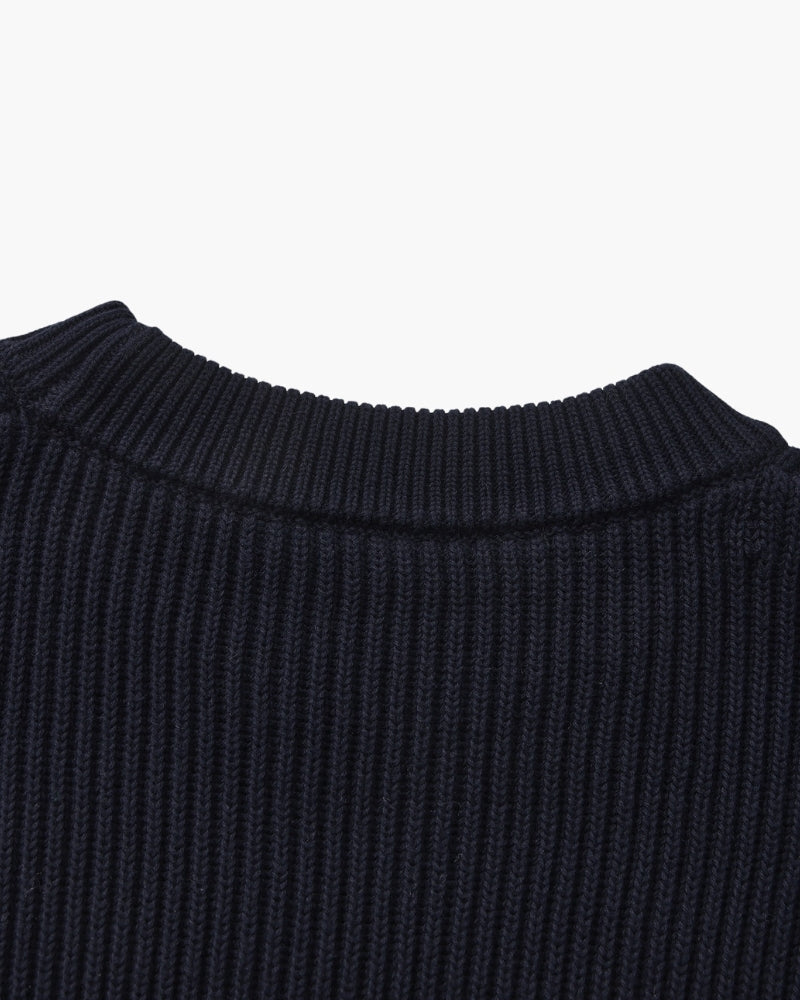 Rib Knit Crewneck - Montierri