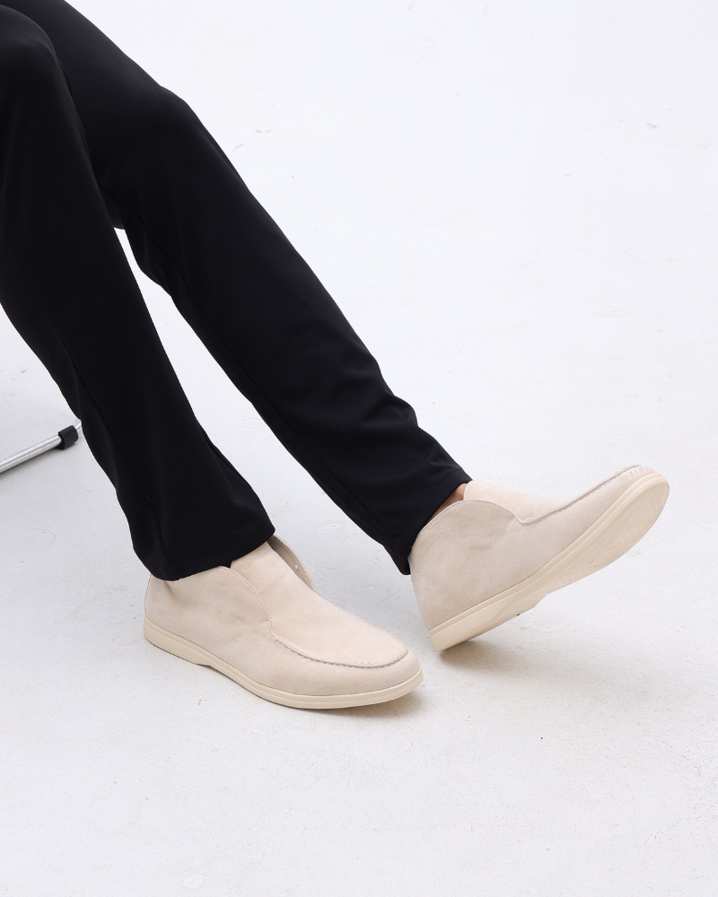 High Suede Loafers — Avelmontis