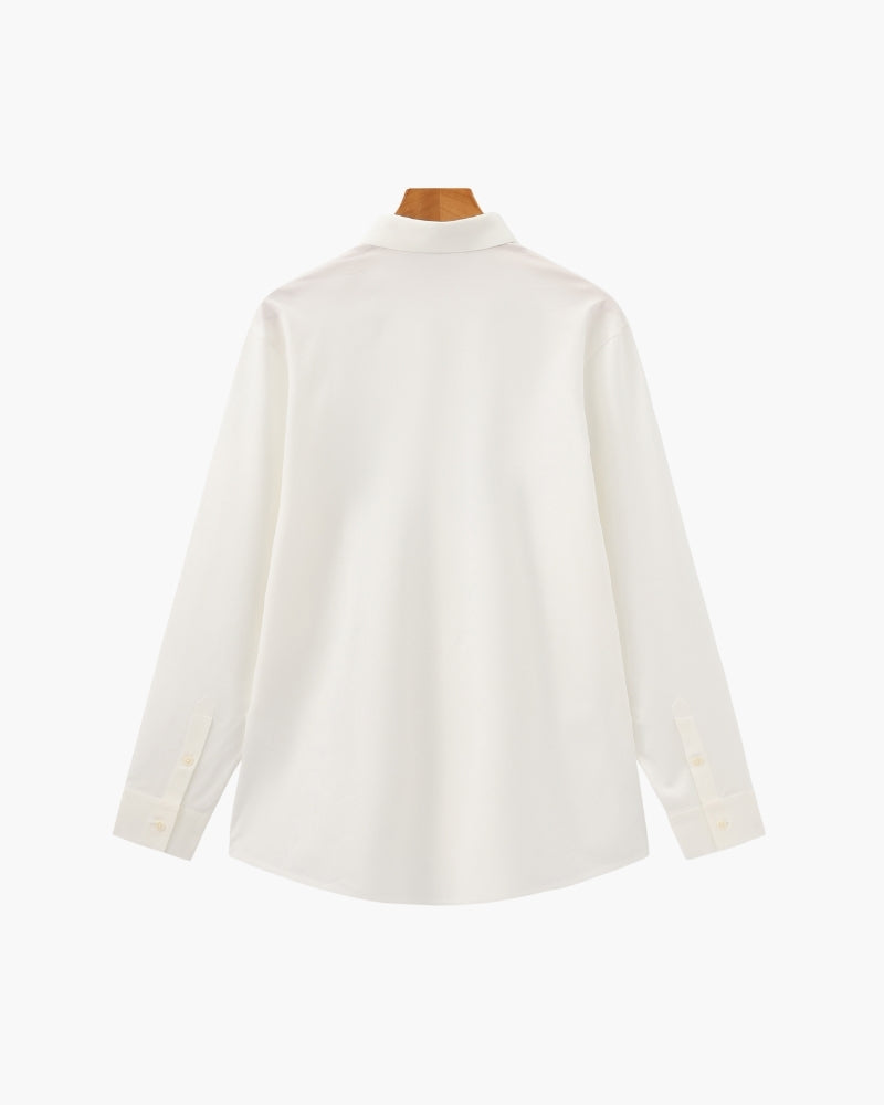 Tailored Cotton Flex Shirt - Montierri