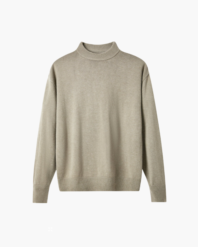 100% Premium Wool Turtleneck | Bellmont Society