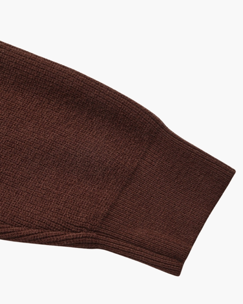 Refined Half-Zip Knit Pullover — Avelmontis
