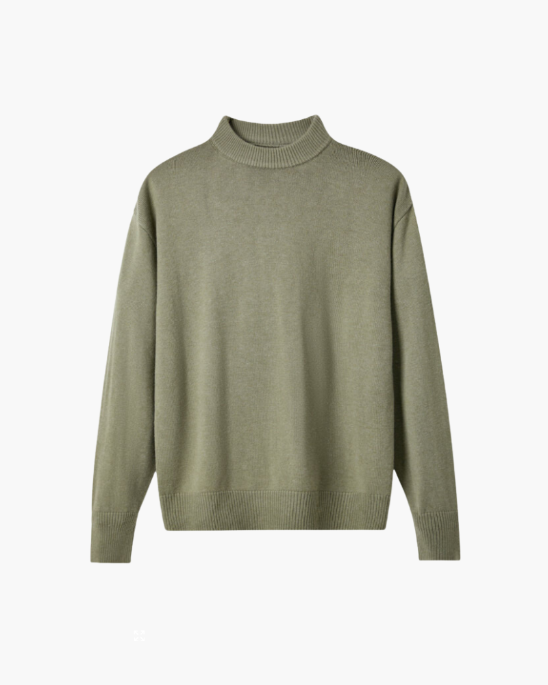 100% Premium Wool Turtleneck | Bellmont Society