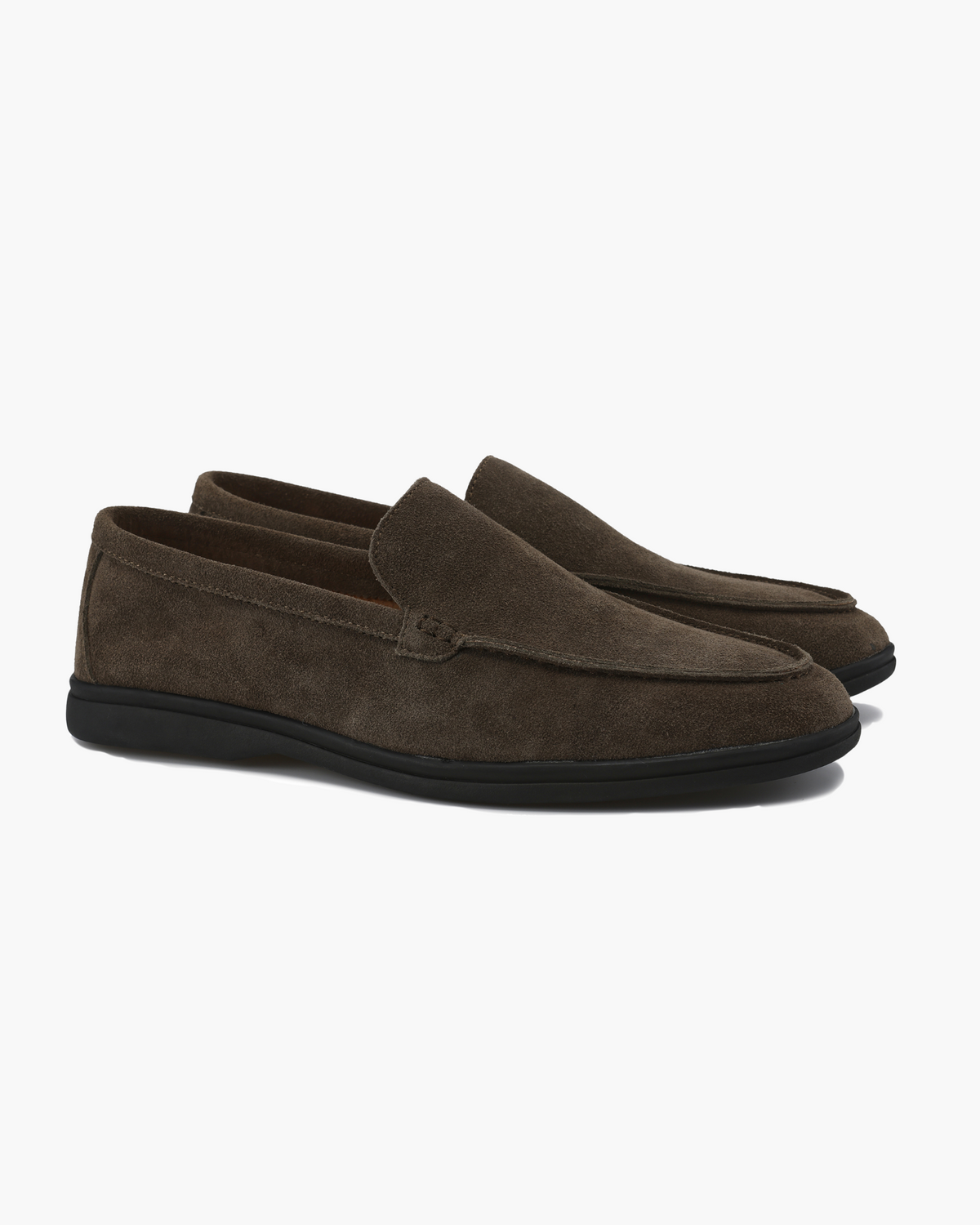 Premium Suede Loafers - Black Soles — Avelmontis