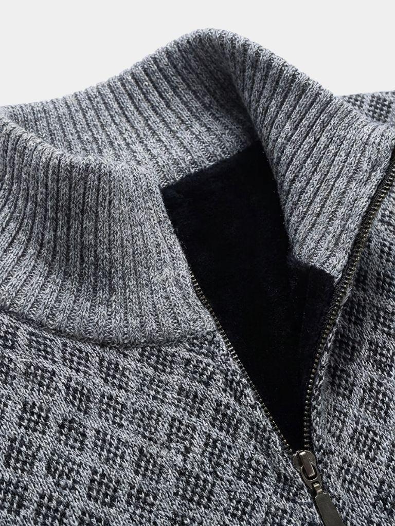 Vintage Jacquard Cardigan - Montierri