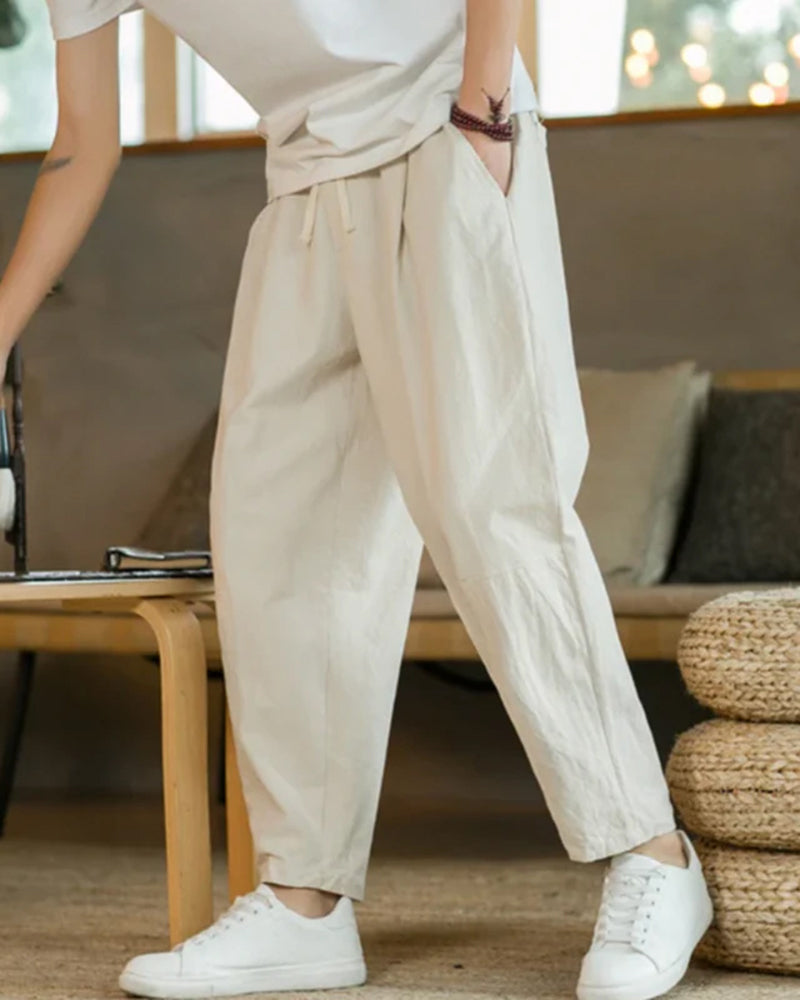 Cancun Cotton Pantalon | Bellmont Society