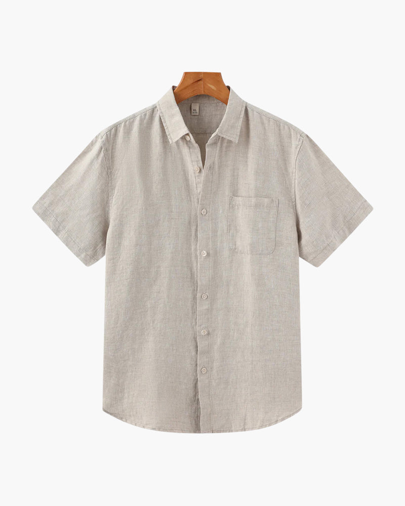 Cape Town - Linen Shirt (Shortsleeve) | Bellmont Society