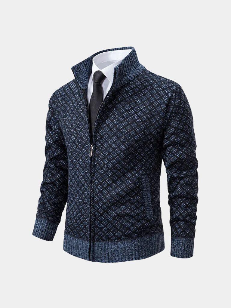 Vintage Jacquard Cardigan - Montierri
