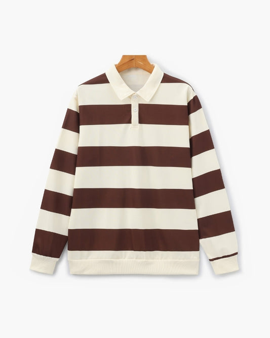 Vintage Stripe Rugby Polo - Montierri