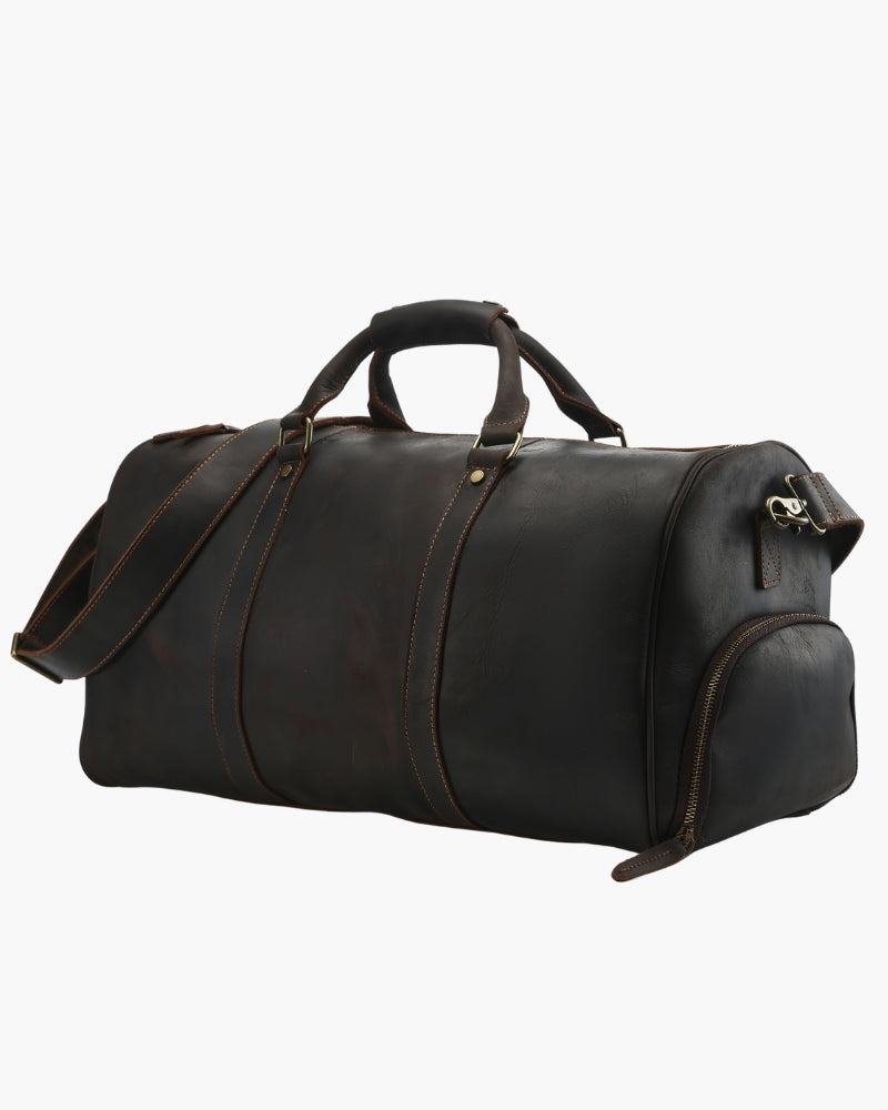 Montague Leather Duffle — Avelmontis