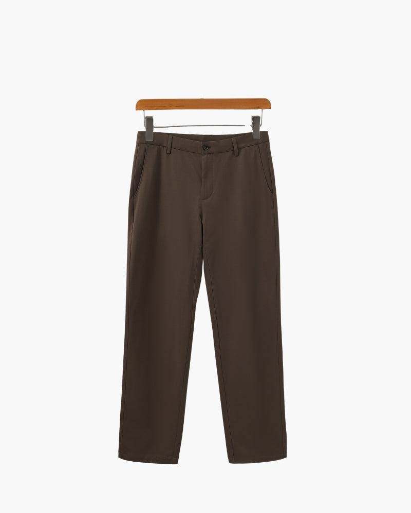Wool Blend Trousers - Montierri