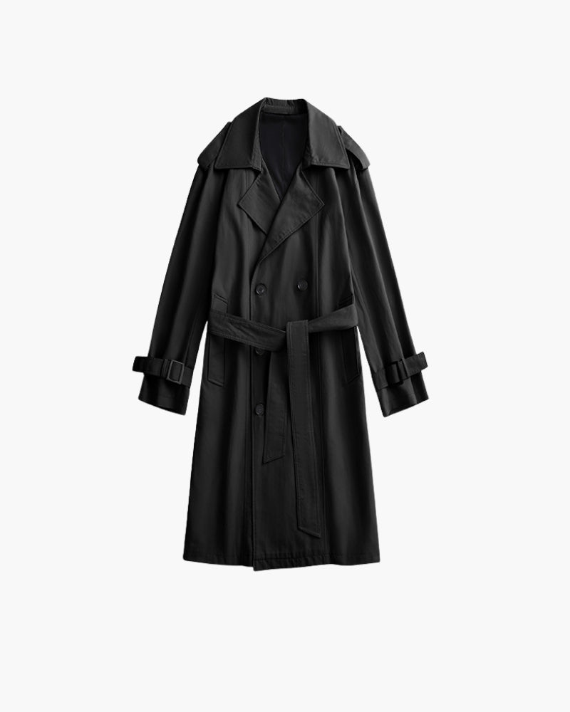 Classic Double-Breasted Trench Coat | Bellmont Society