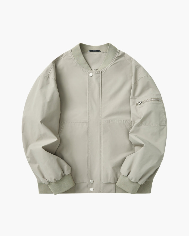 Minimalist Bomber Jacket — Avelmontis