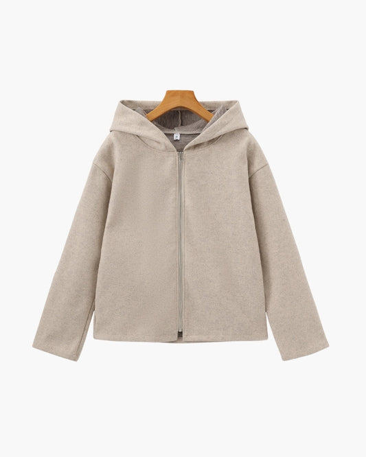 Marlow Wool Zip Coat — Avelmontis