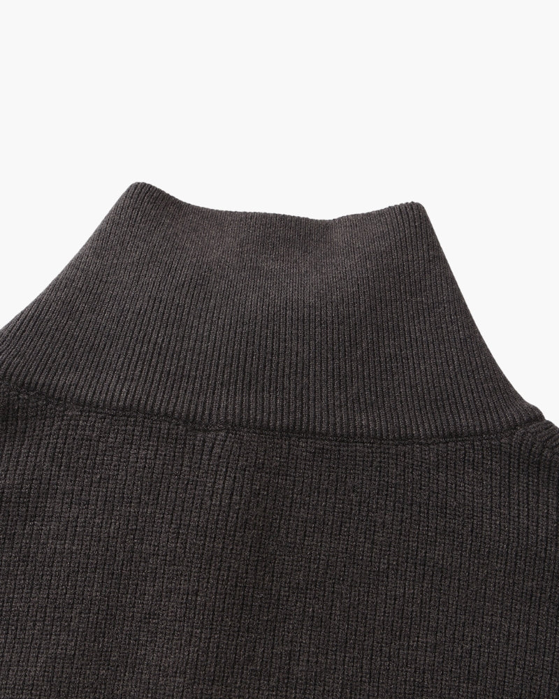 Refined Half-Zip Knit Pullover - Montierri