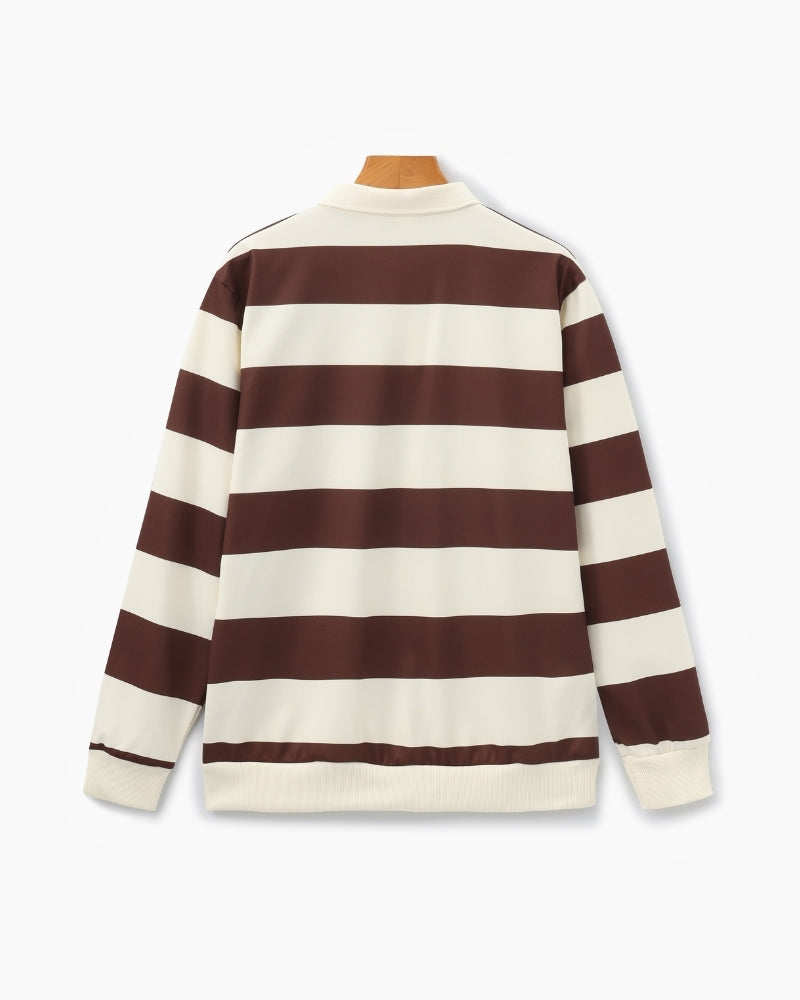 Vintage Stripe Rugby Polo - Montierri
