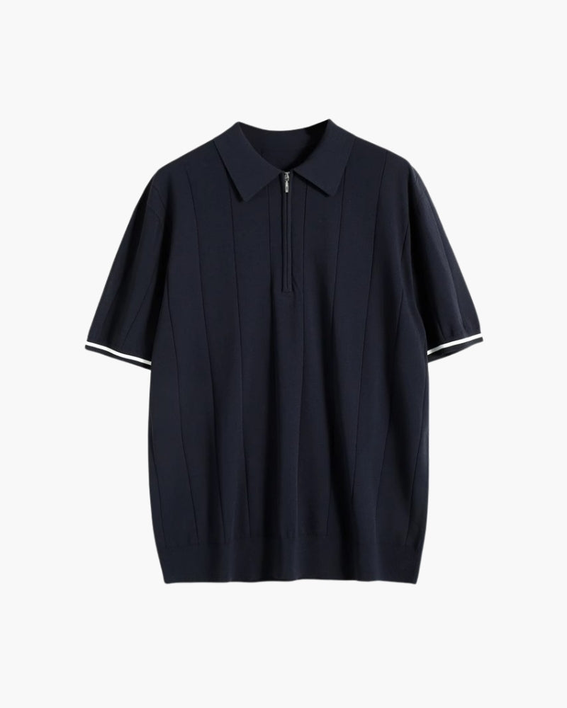 Signature Contrast Trim Polo - Montierri