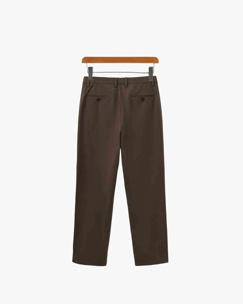 Wool Blend Trousers - Montierri