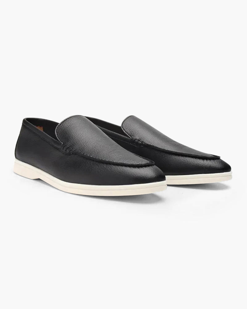 Cowhide Leather Loafers | Bellmont Society
