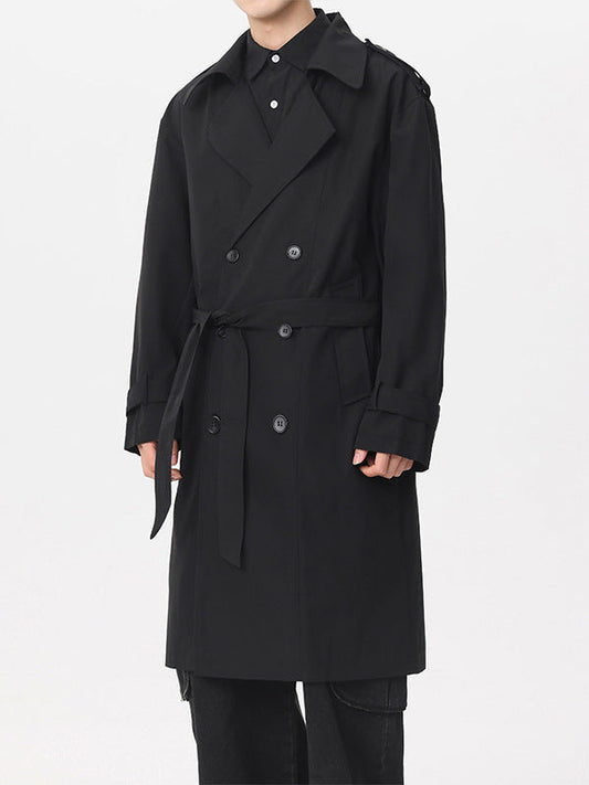 Classic Double-Breasted Trench Coat | Bellmont Society
