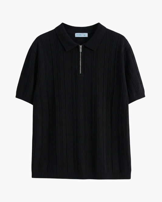 Signature Zip-Up Polo - Montierri