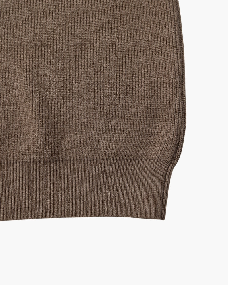 Refined Half-Zip Knit Pullover - Montierri