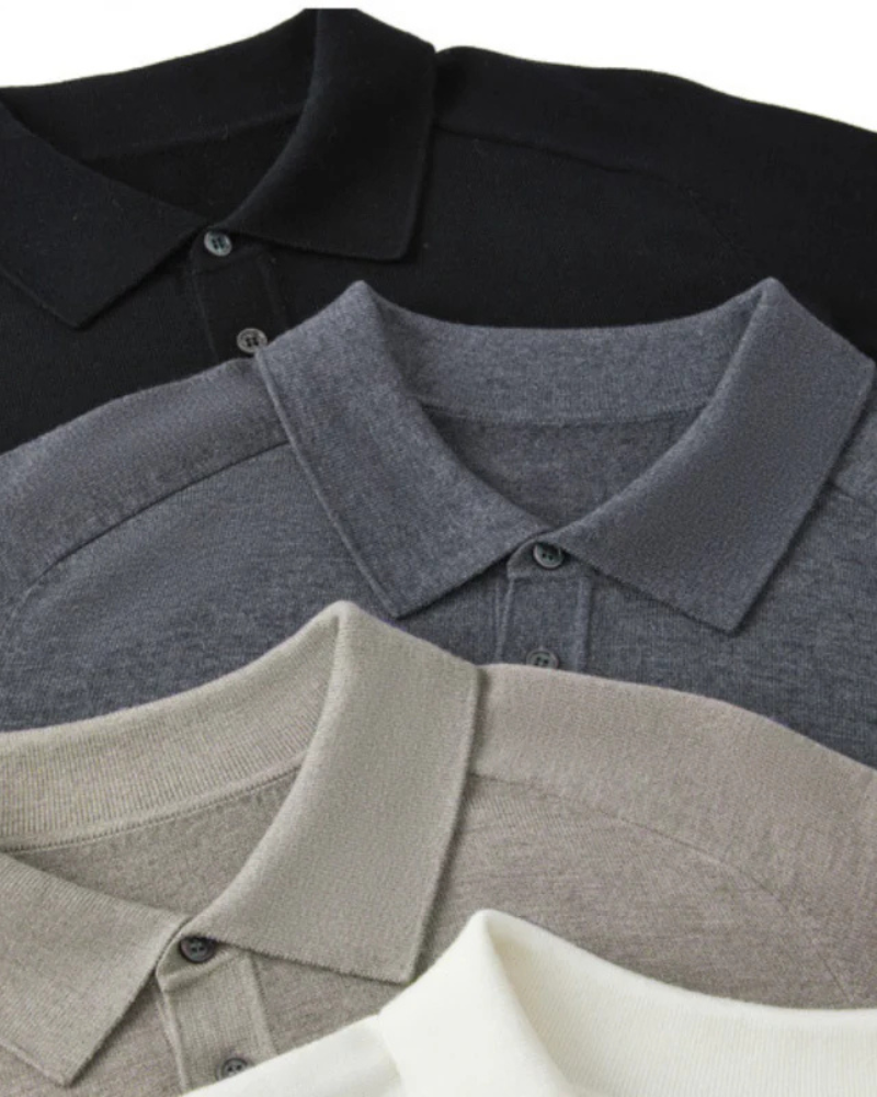 100% Premium Wool Polo | Bellmont Society