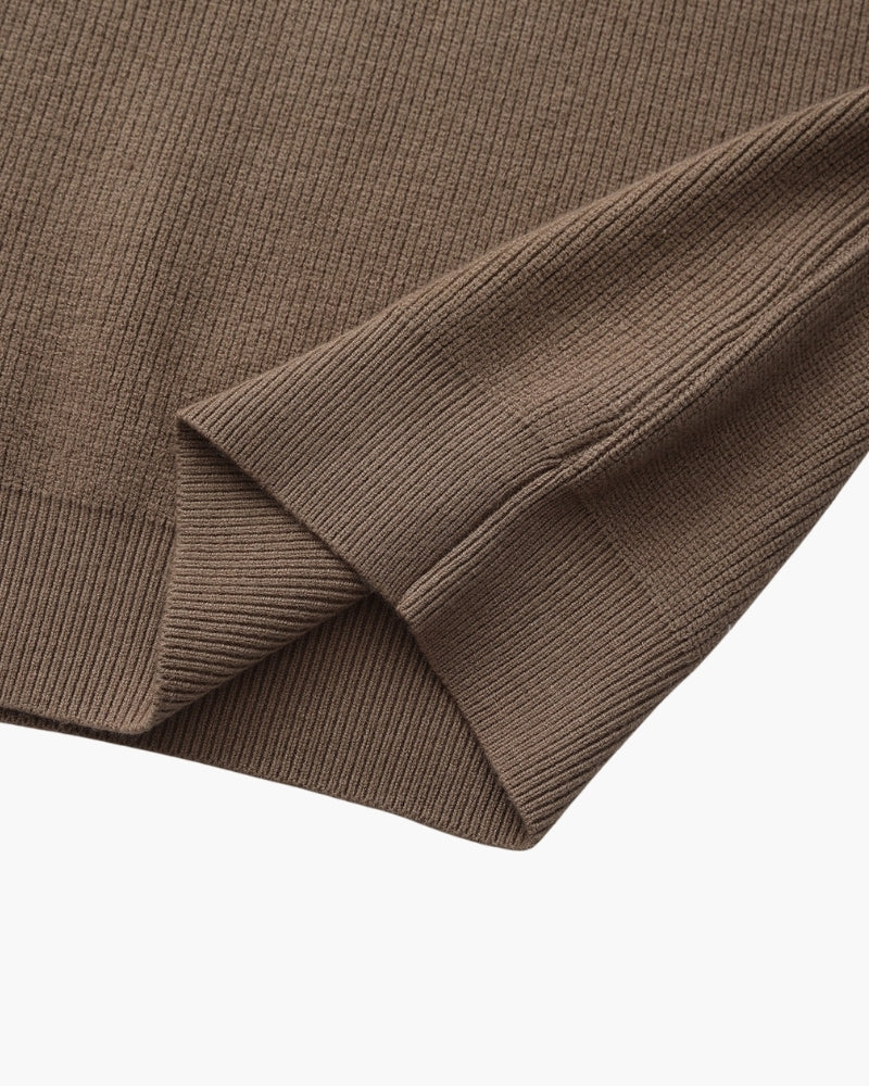Refined Half-Zip Knit Pullover - Montierri