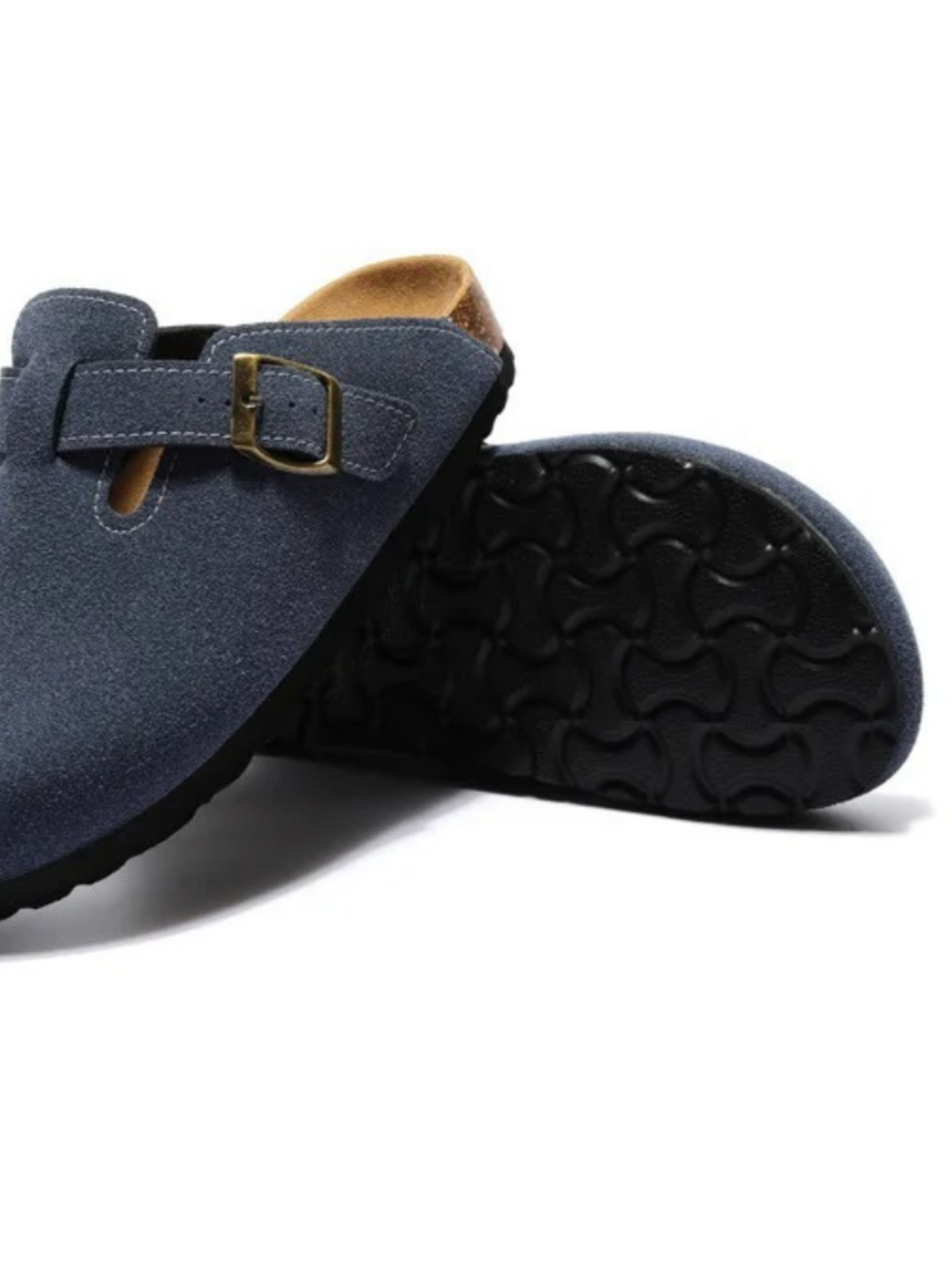 Pucon Suede Clog - Dark Blue — Avelmontis