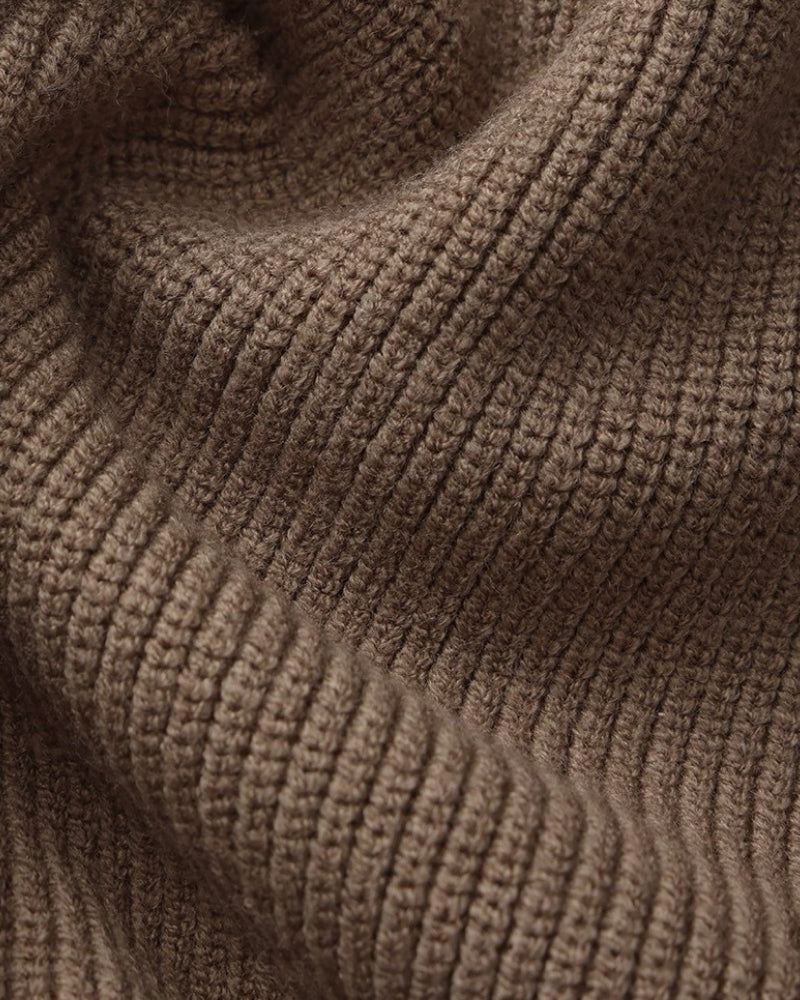 Refined Half-Zip Knit Pullover - Montierri