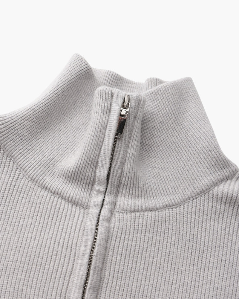 Refined Half-Zip Knit Pullover - Montierri
