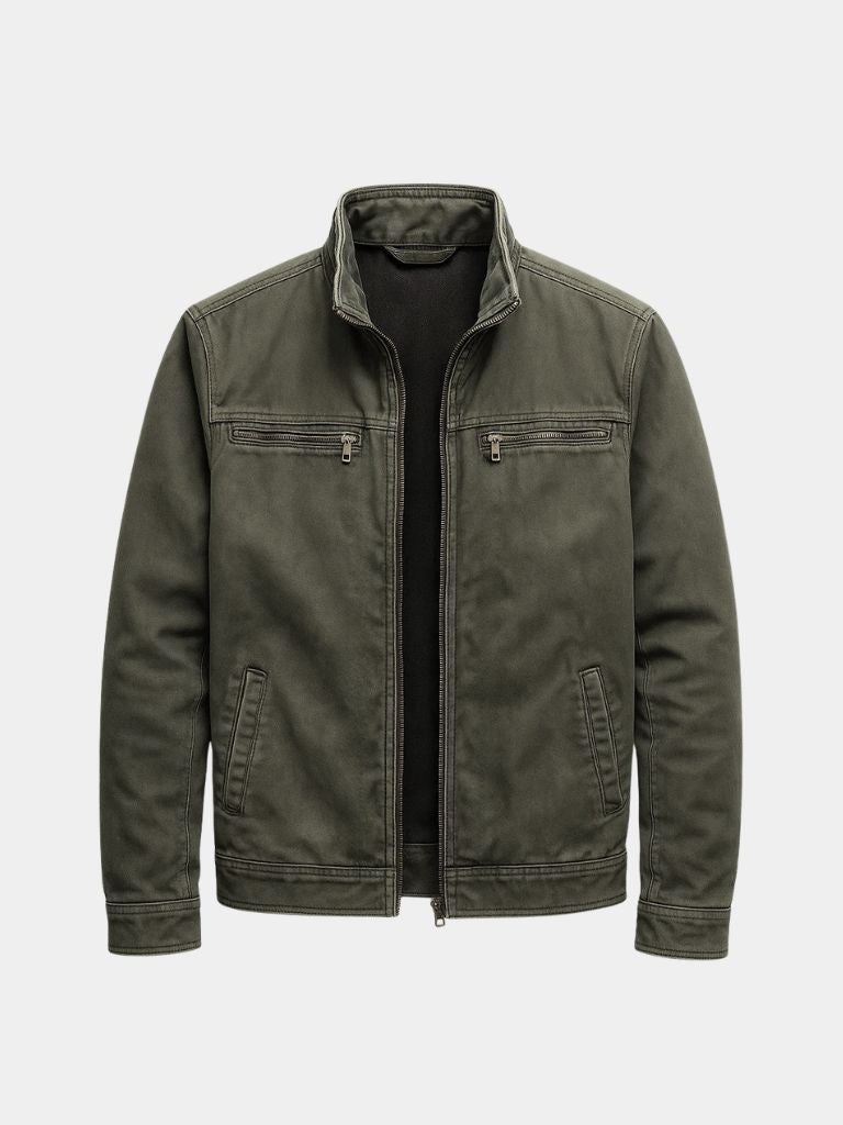 Valmont Vintage Olive Field Jacket - Montierri