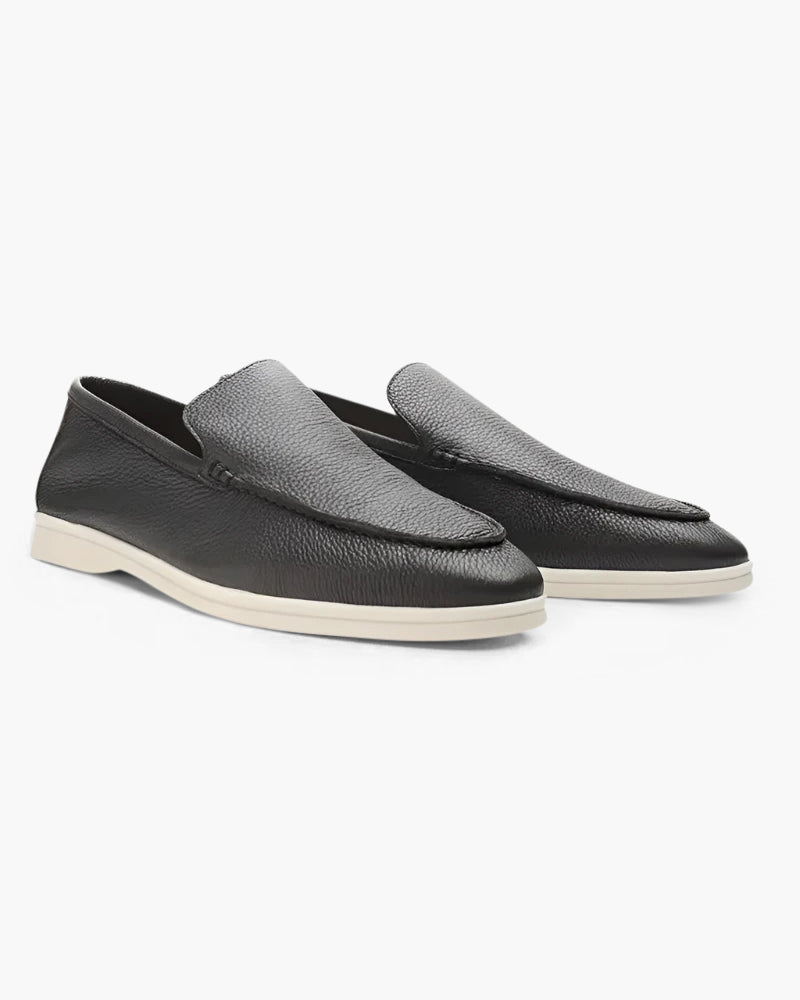 Cowhide Leather Loafers | Bellmont Society