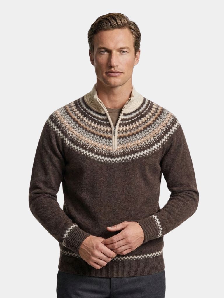 Valenbourg Nordic Knit Sweater - Montierri