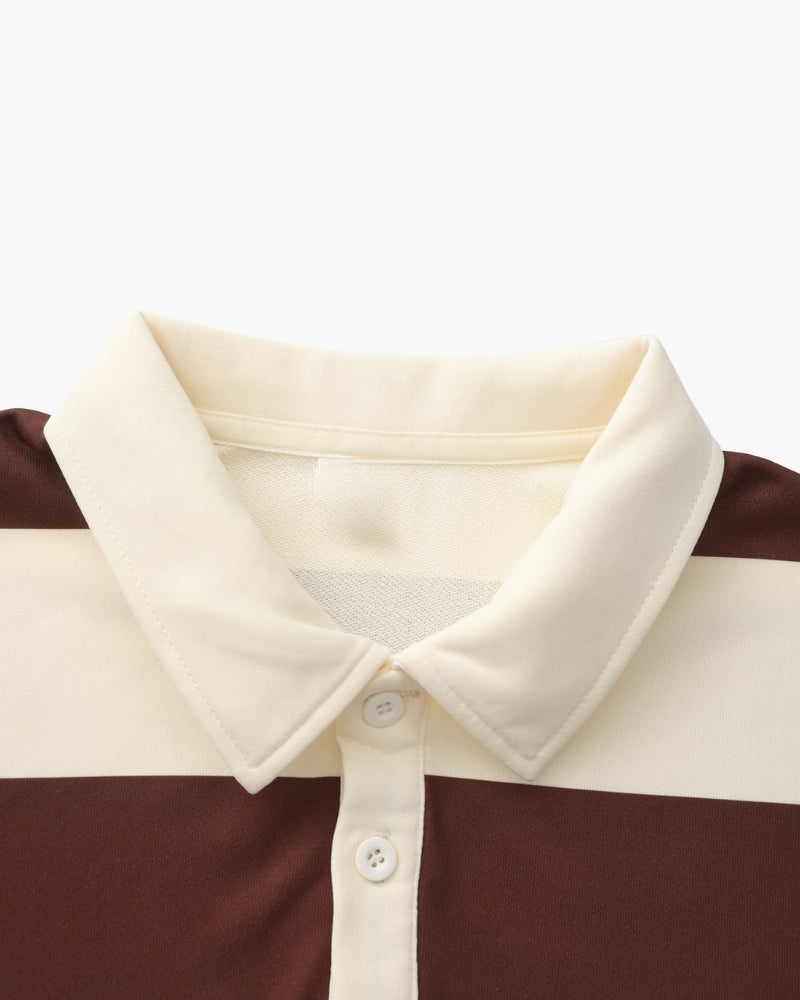 Vintage Stripe Rugby Polo - Montierri