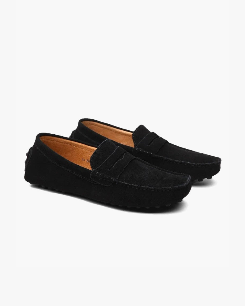 Suede Driver Loafers - Montierri