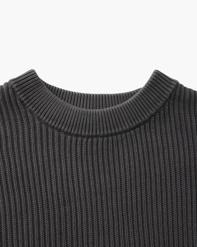 Rib Knit Crewneck - Montierri