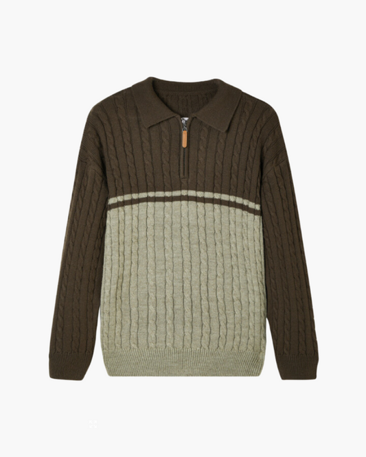 100% Premium Wool Zip Up | Bellmont Society