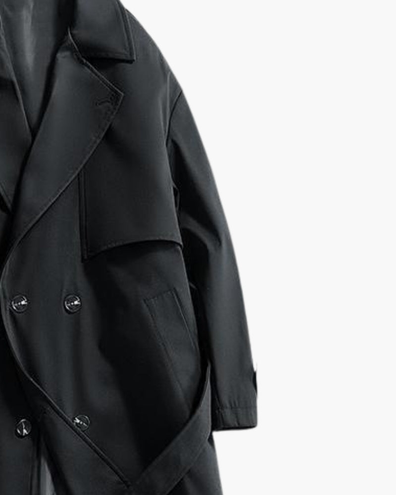 Classic Double-Breasted Trench Coat | Bellmont Society